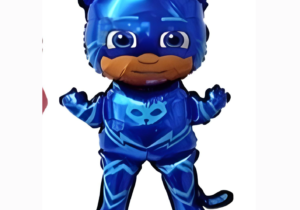 Globo mediano héroes en pijama catboy