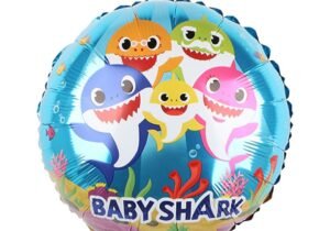 Globo redondo baby shark