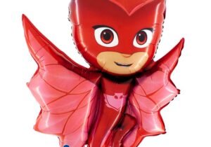 Globo mediano héroes en pijama owlette