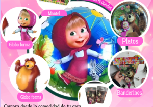 Super pack masha y el oso