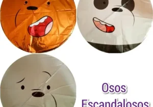 Globo osos escandalosos 18"