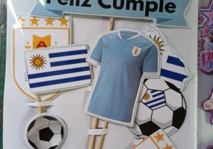 Topper torta Uruguay