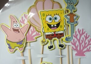 Topper torta Bob esponja