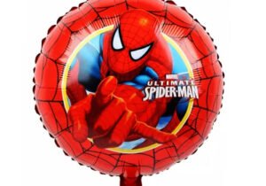 Globo redondo spiderman 18"