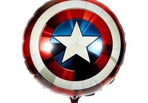 Globo redondo capitán América 18"